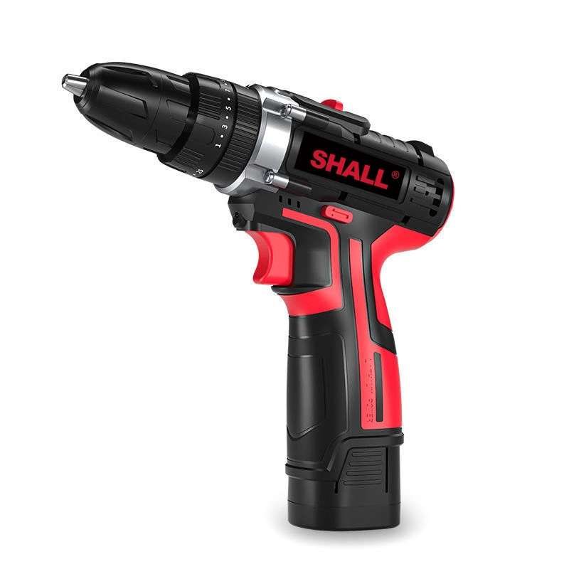 Cordless Drill, Screwdriver Impact Power Tools 21V Lithium Rechargeable Battery 3/8inch Keyless Chuck LED Light 2 Speed Driver Drill Set