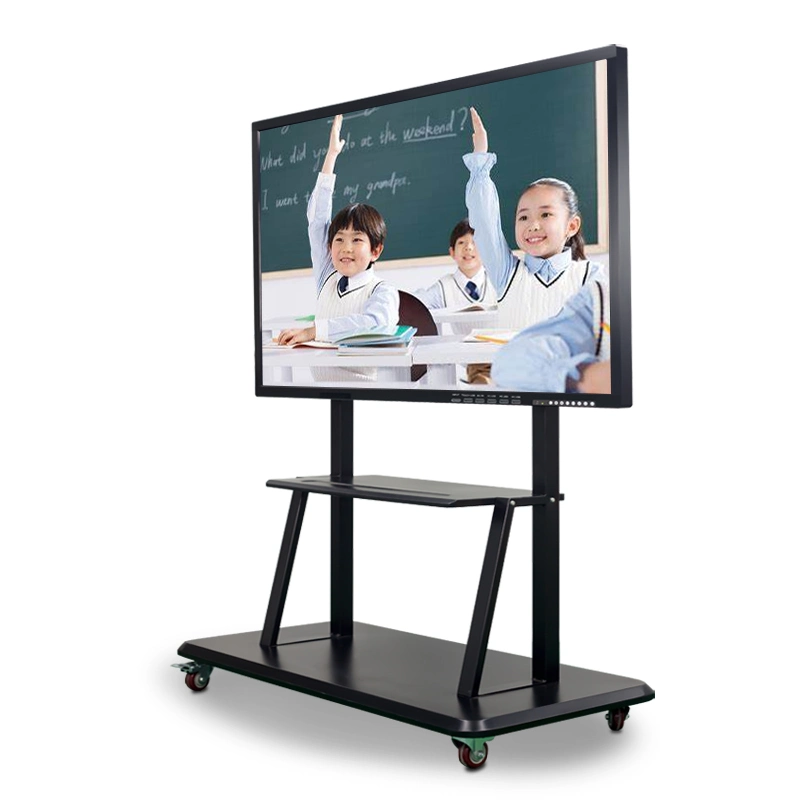 Venda quente Whiteboard Digital 4K 110 polegadas de ecrã plano interactiva de ecrã multitoque