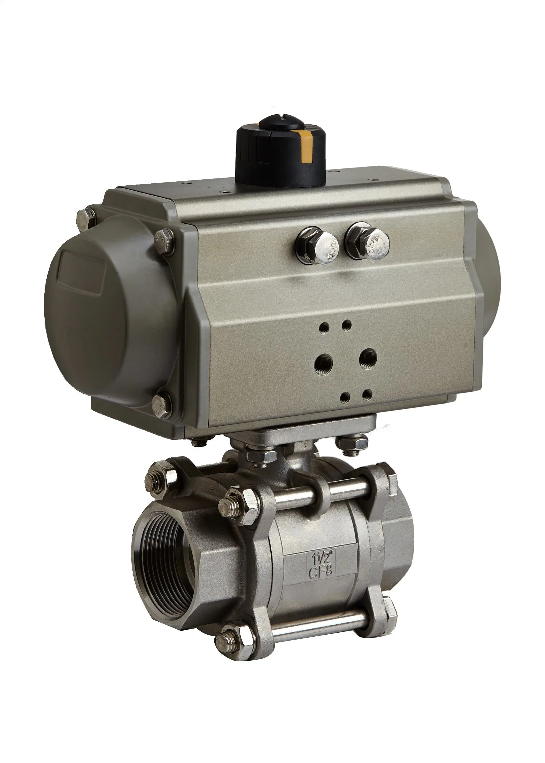 Side Entry Kst/OEM CE, ISO9001, FDA, API, Dnv Float Pneumatic Ball Valve