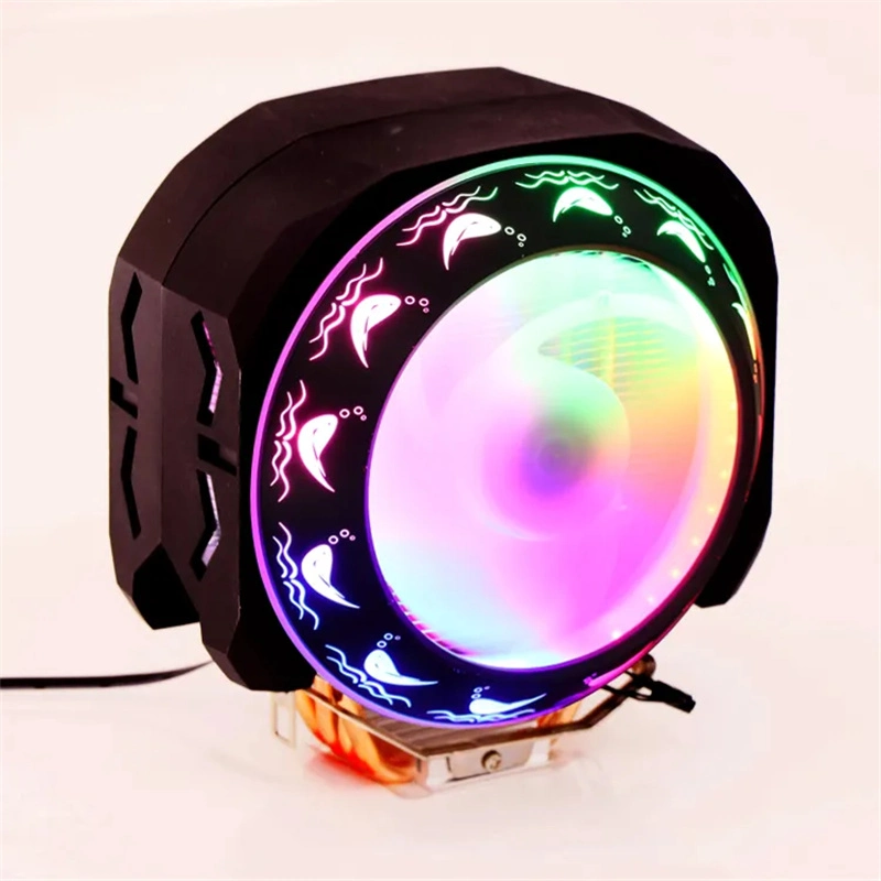 Hydro/Ball Bearing Customized Heatsink RGB CPU Cooling Fan