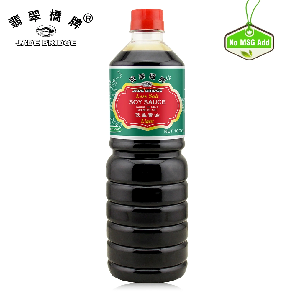 Traditional Less Sodium All-Purpose Seasoning Wholesale/Supplier 5 L Jade Bridge Less Salt Light Soy Sauce