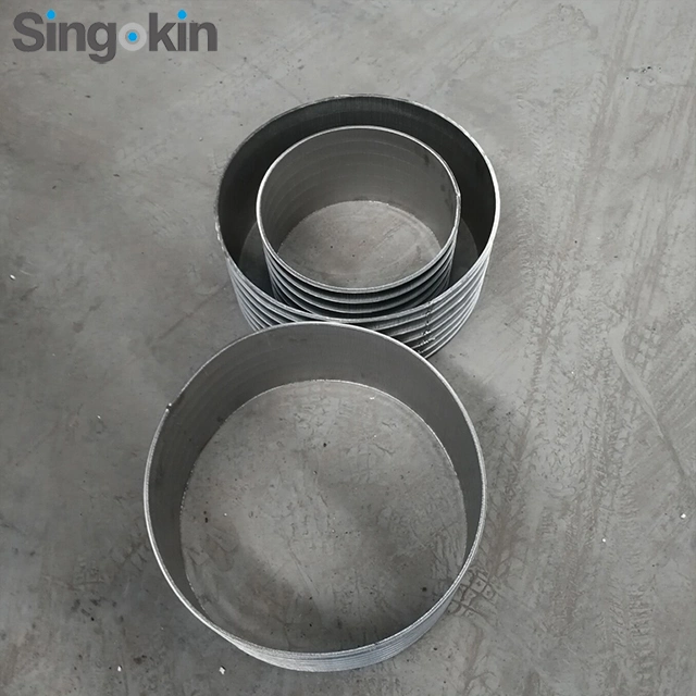 0.5mm Slot 304stainless Steel Sieve Wedge Wire Screen for Starch Product Line