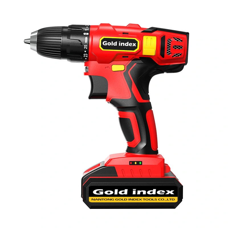 Gold Index 21 в Electric Drill Nail Mini Cordless Machine Hand Литий-ионный комплект вертикального точильного долота аккумулятора Высокомощные дрели