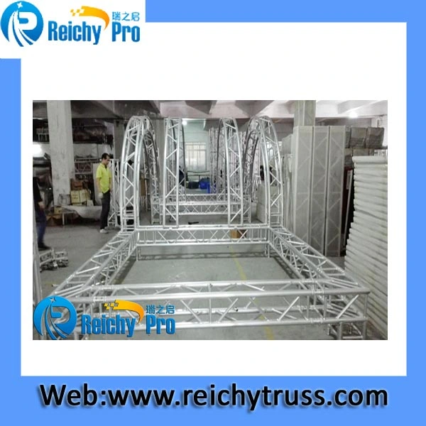 Height Adjustable Portable Concert Truss Stage for Sale