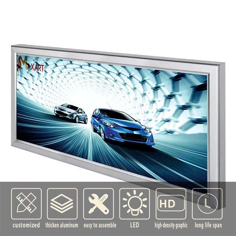 Aluminum Billboard LED Signboard Posters Customization Advertising Fabric Display Light Box