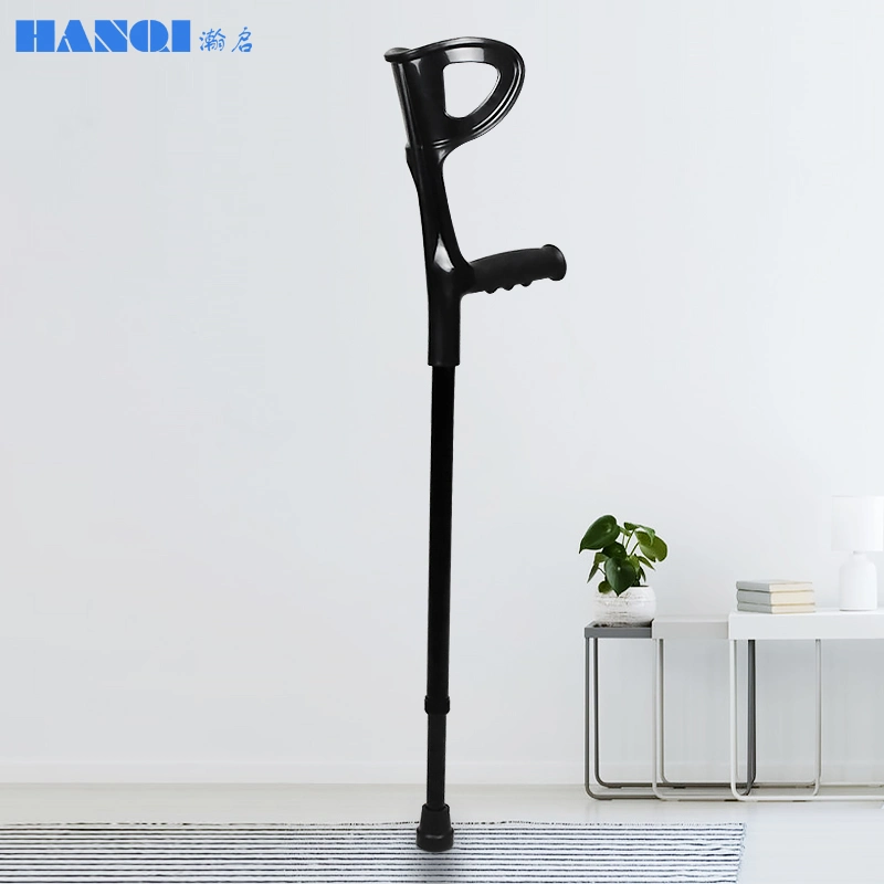 Hospital Home Use Aluminum Alloy Portable Retractable Foream Elbow Crutches Walking Stick for Elderly and Disabled