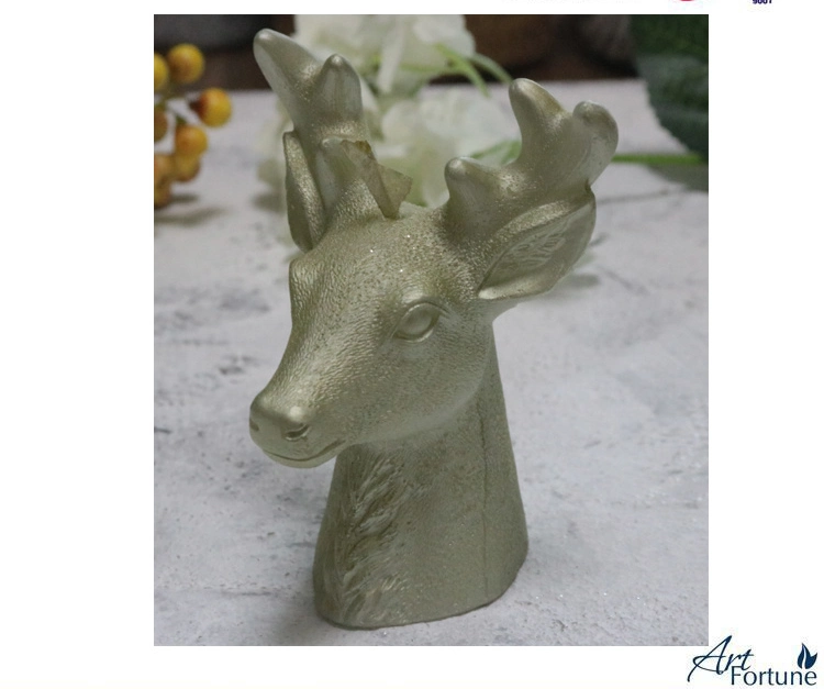 Animal Shaped Wax Candle for Christmas