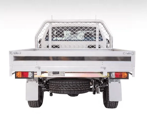 Benutzerdefinierte 4X4 Qualität Aluminium Pickup Ute Tabletts Körper weiß