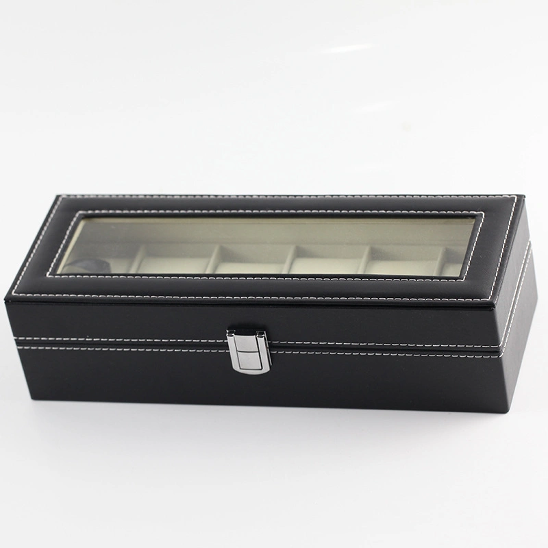 High-End PU Leather and Solid Wood Watch Box Business Gifts Collection