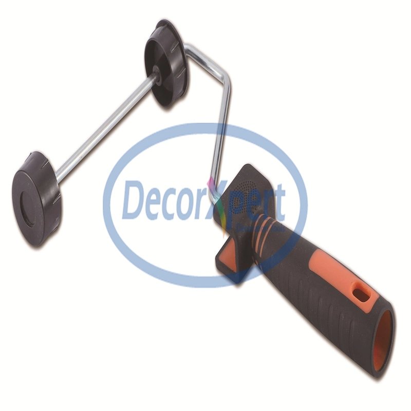 Flat Brush Plant Roller Plastic Handle