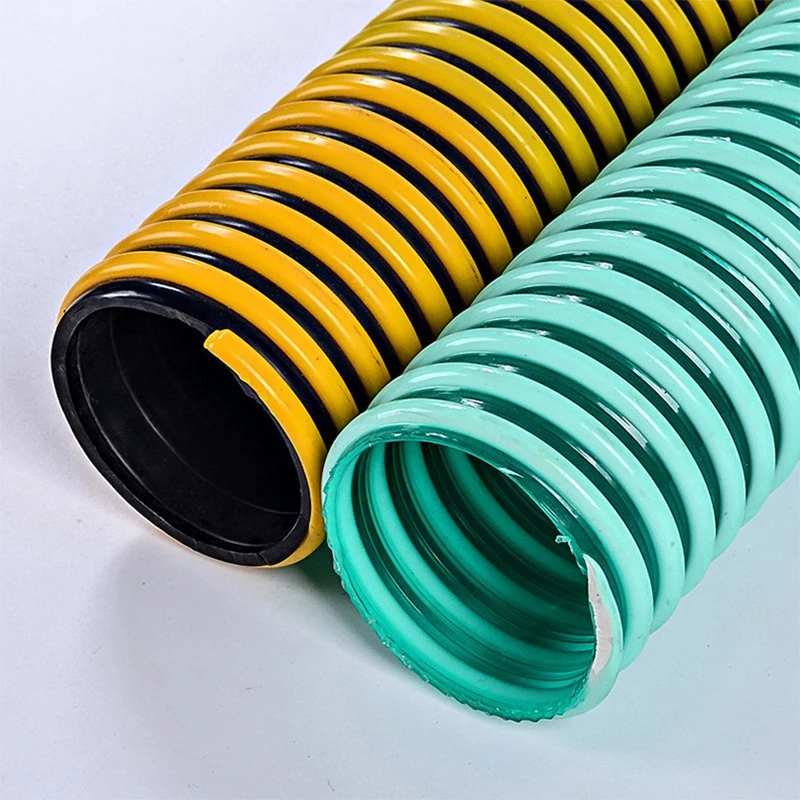 Excellent Quality Wear Resistant Corrugated PVC Helix Suction Hose