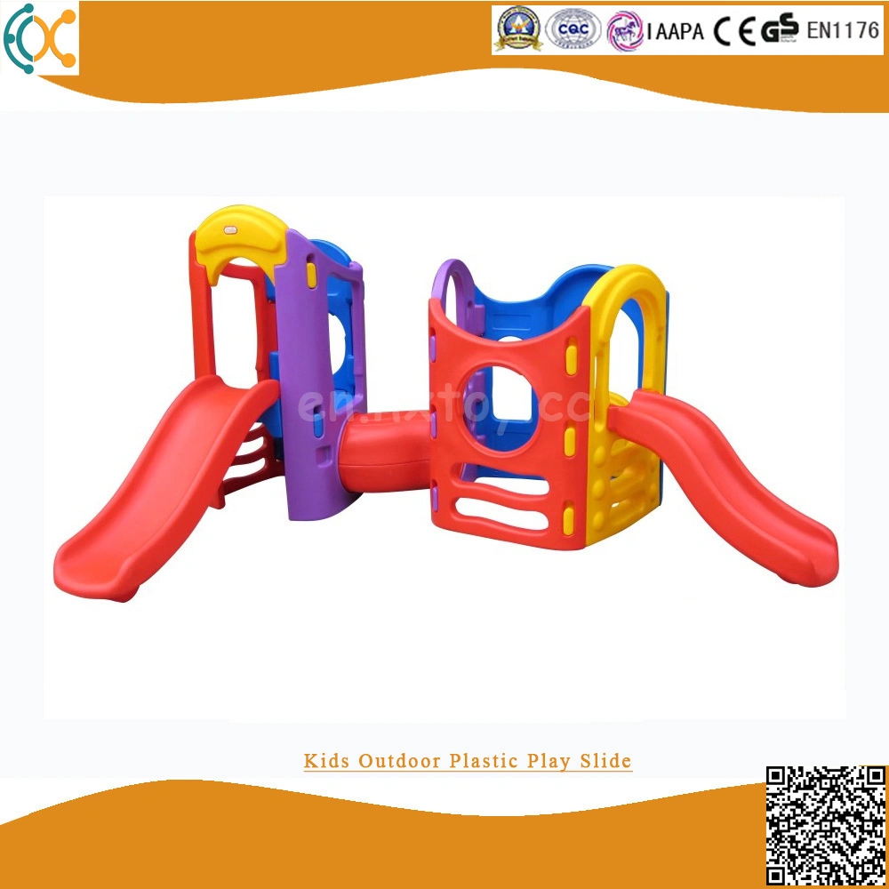 Children Outdoor Plastic Slide Sets Backyard Kids Amusement Park