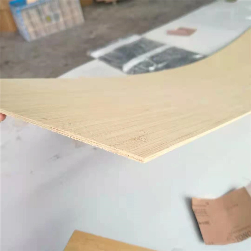 Multi-Layers Bamboo Veneer Plywood Good Building Material Laser Cutting