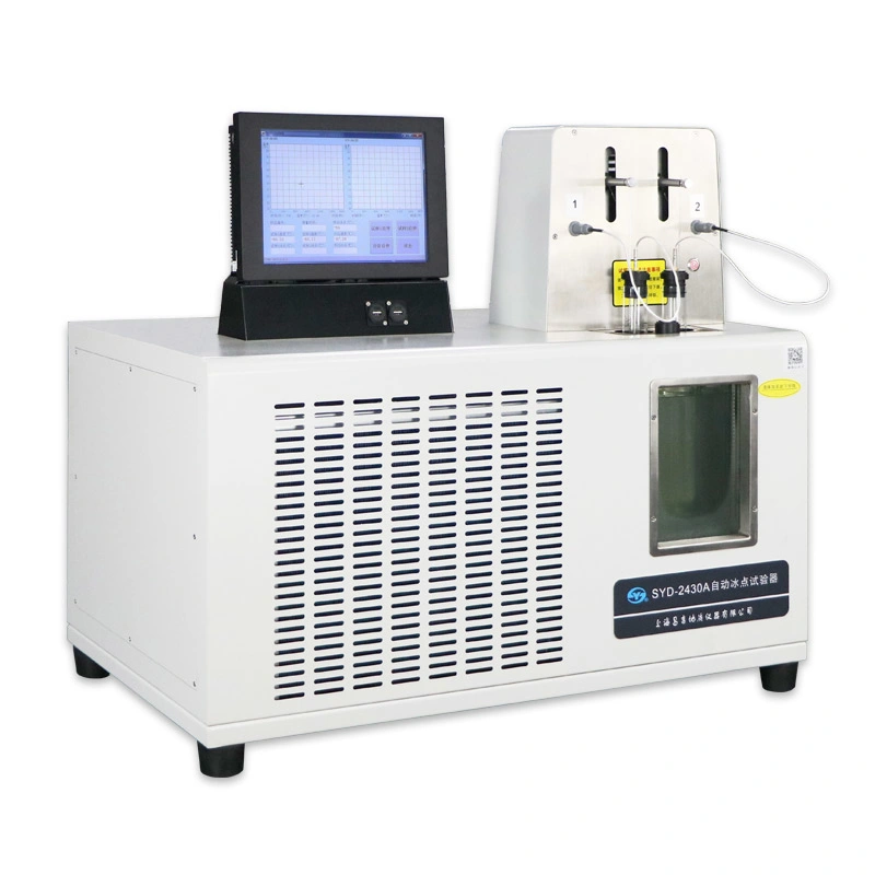 Medidor de ponto de congelação automático ASTM D1177 ASTM D2386 SYD-2430A para produtos petrolíferos