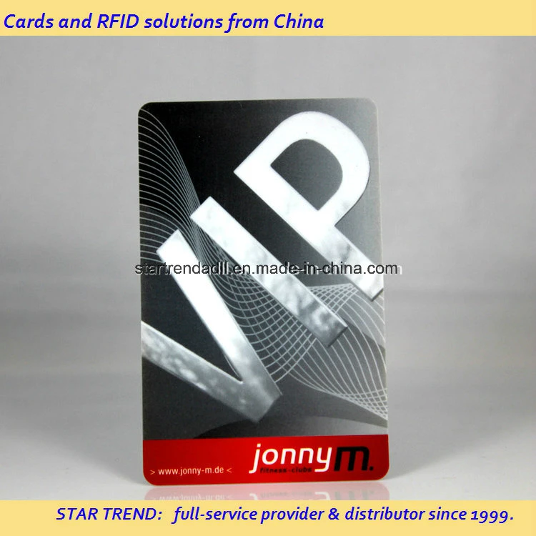 Cartão de PVC T5577 RFID Smart Card para cartão de associado