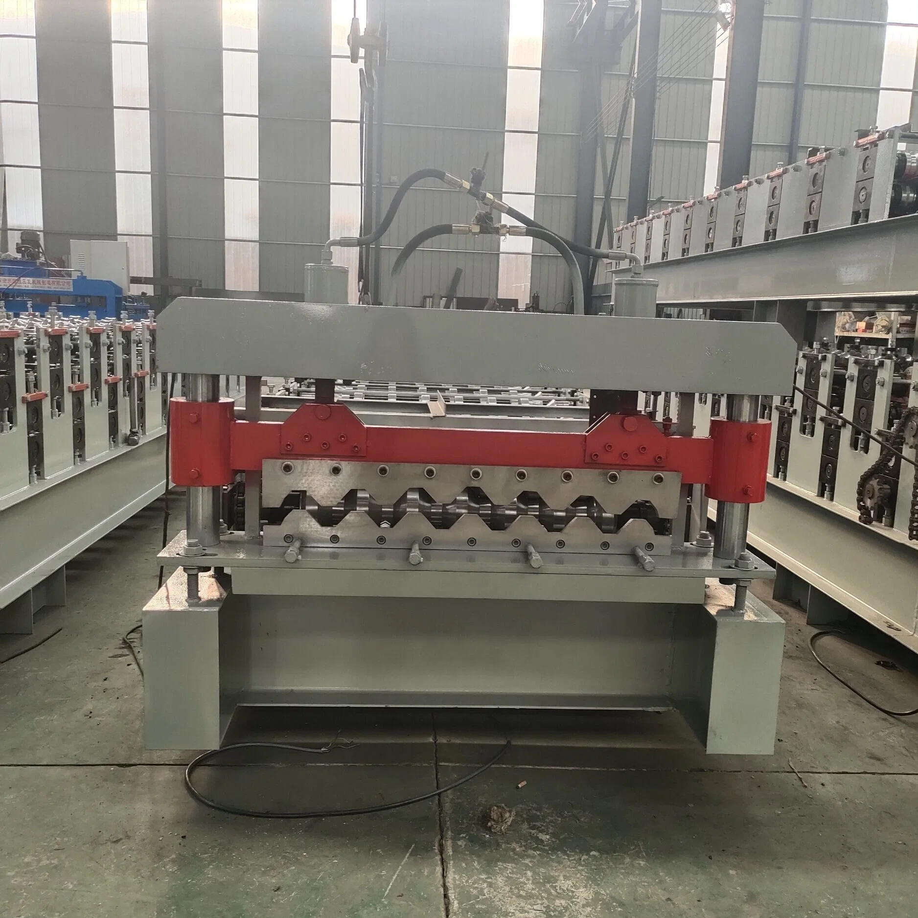 Metal Steel Framing Profile Structure Floor Tile Making Roofing Sheet Panel Plate Wall Roof Roll Forming Machine