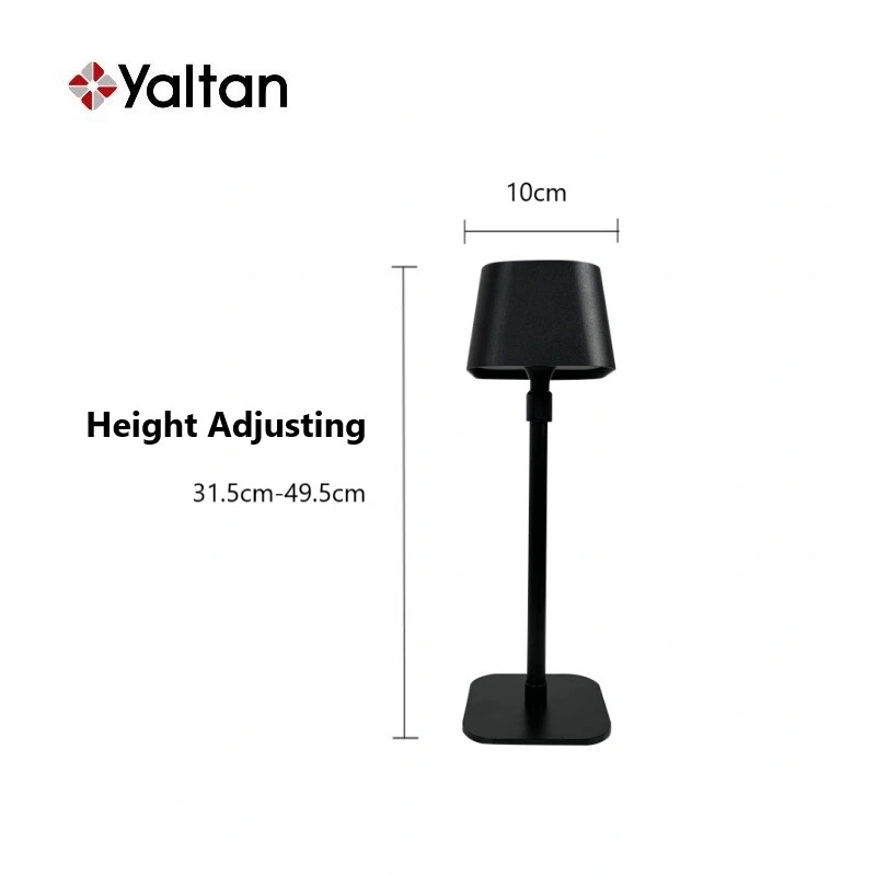 4000mAh Modern Metal Base LED Lamp of Squircle Shape