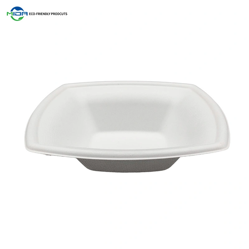 Hot Selling Eco Friendly Compostable Biodegradablefast Food Packaging Boxes Disposable Paper Bowls with Lids