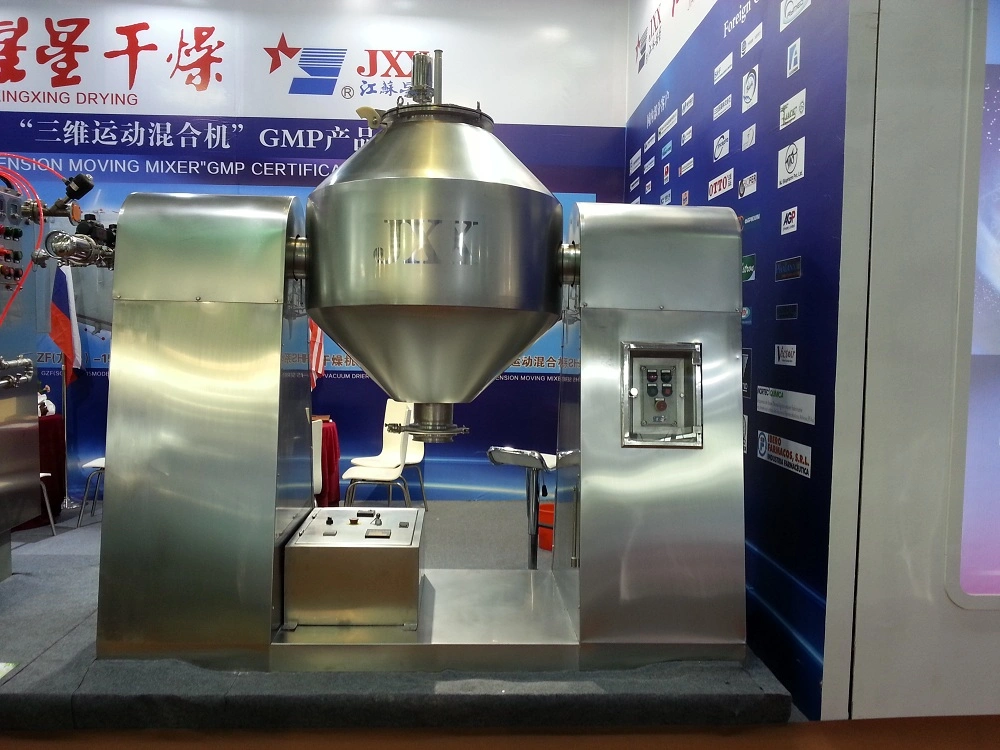 Low Temperature Double Cone Rotary Vacuum Dryer in Pharma Industry