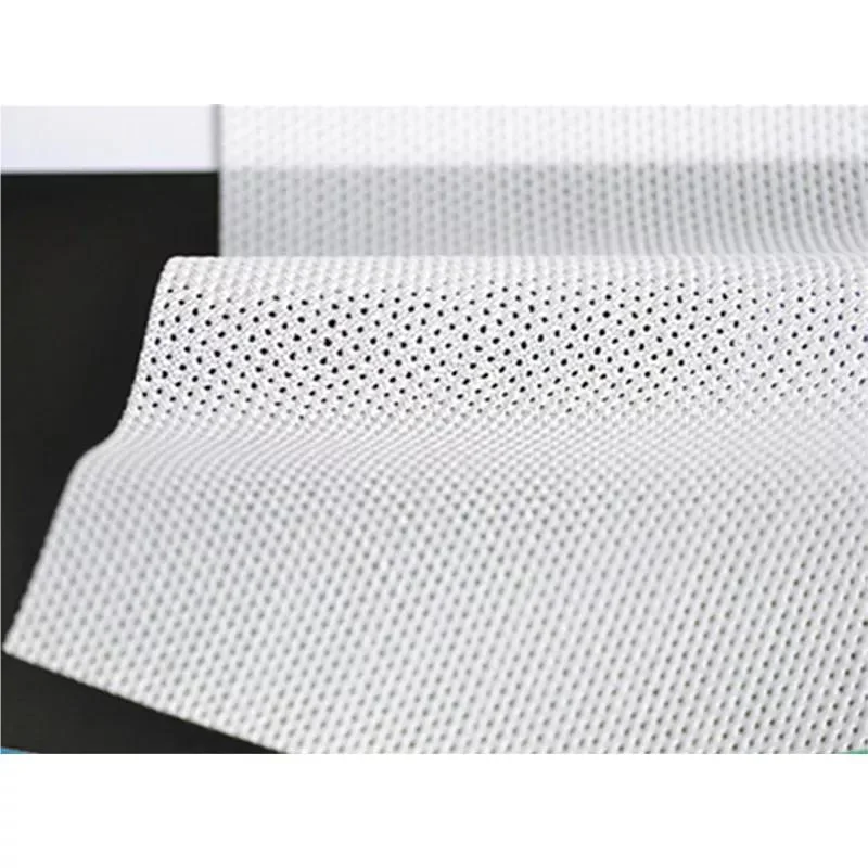 Topsheet perforado blanco película PE materia prima para compresas/Compresas