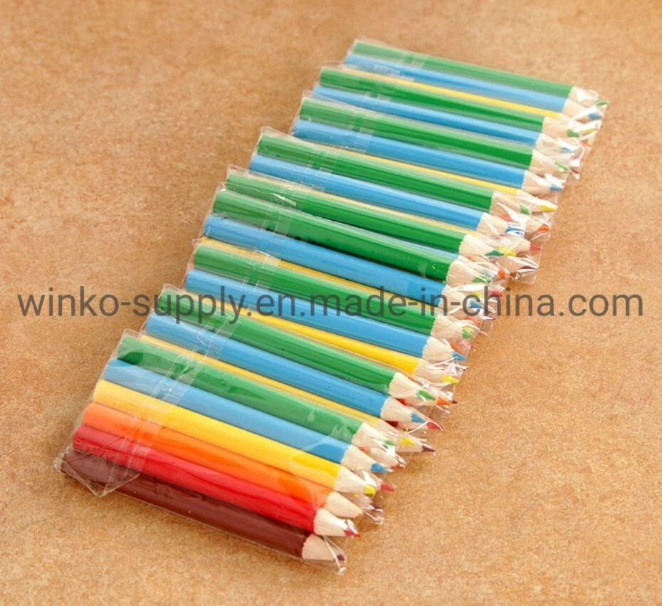 High quality/High cost performance Promotion Gifts 3.5inch Colored Pencil for Office Supply