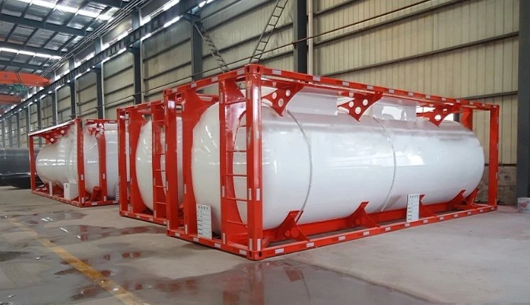 ISO 20FT 40FT Bitumen Cement Asphalt Fuel Oil Chemical Liquid Storage Tank Container for Sale Reasonable Price