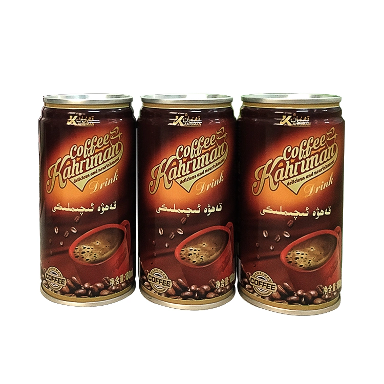 250ml 330ml Premium Beverage Canned Iced Coffee Ready to Drink Iced Coffee Soft Drink for Sale