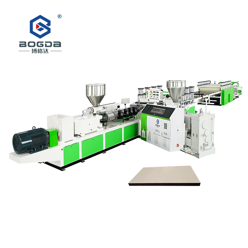 Sjsz80/156 PVC/WPC Foam Board Production Line PVC Wall Foam Sheet Making Machine Plastic Extrusion Machinery Price