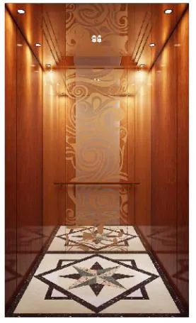 Wooden Residential Villa Home Passenger Observation Elevator for Modern Building Elevator Parts