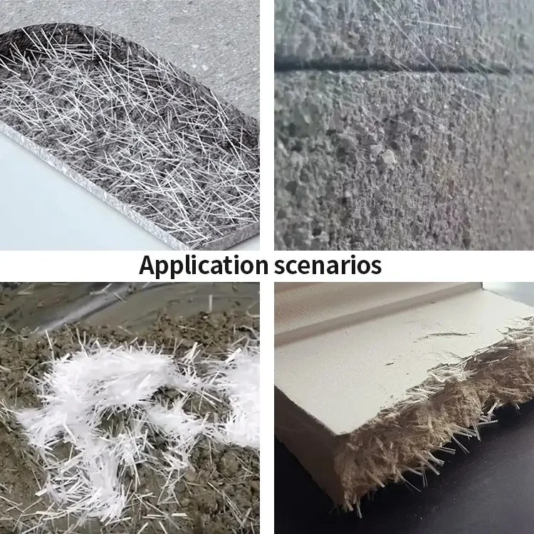 Ar Glass Fiber Chopped Strand for Concrete/Cement/Plaster