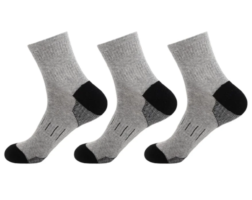 Men's Running Crew Cotton Socks