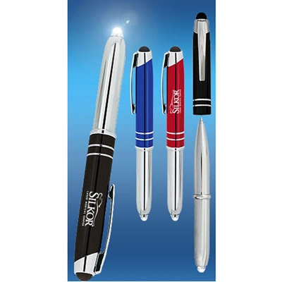 Promotion Gift Fashion Design 3 in 1 Mercury Stylus /Stylus Ball Pen/Stylus Ballpoint Pen