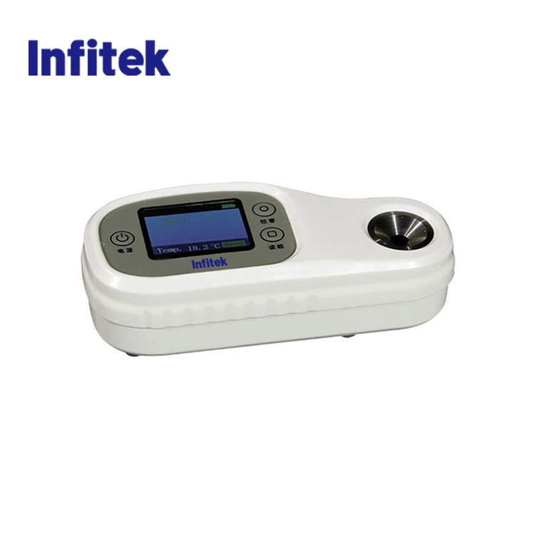 Infitek Waterproof Portable Digital Refractometer with Environmental and Durable Materials