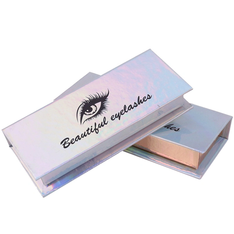 Custom Luxury Lash Gift Box Holographic Eyelash Box Packaging