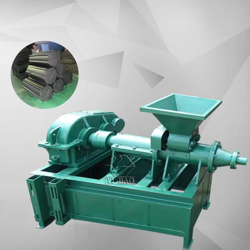 Large Capacity Biomass Coal Fule Briquetting Extruder Machine Carbon Powder Forming Machine Line Wood Pellet Machine