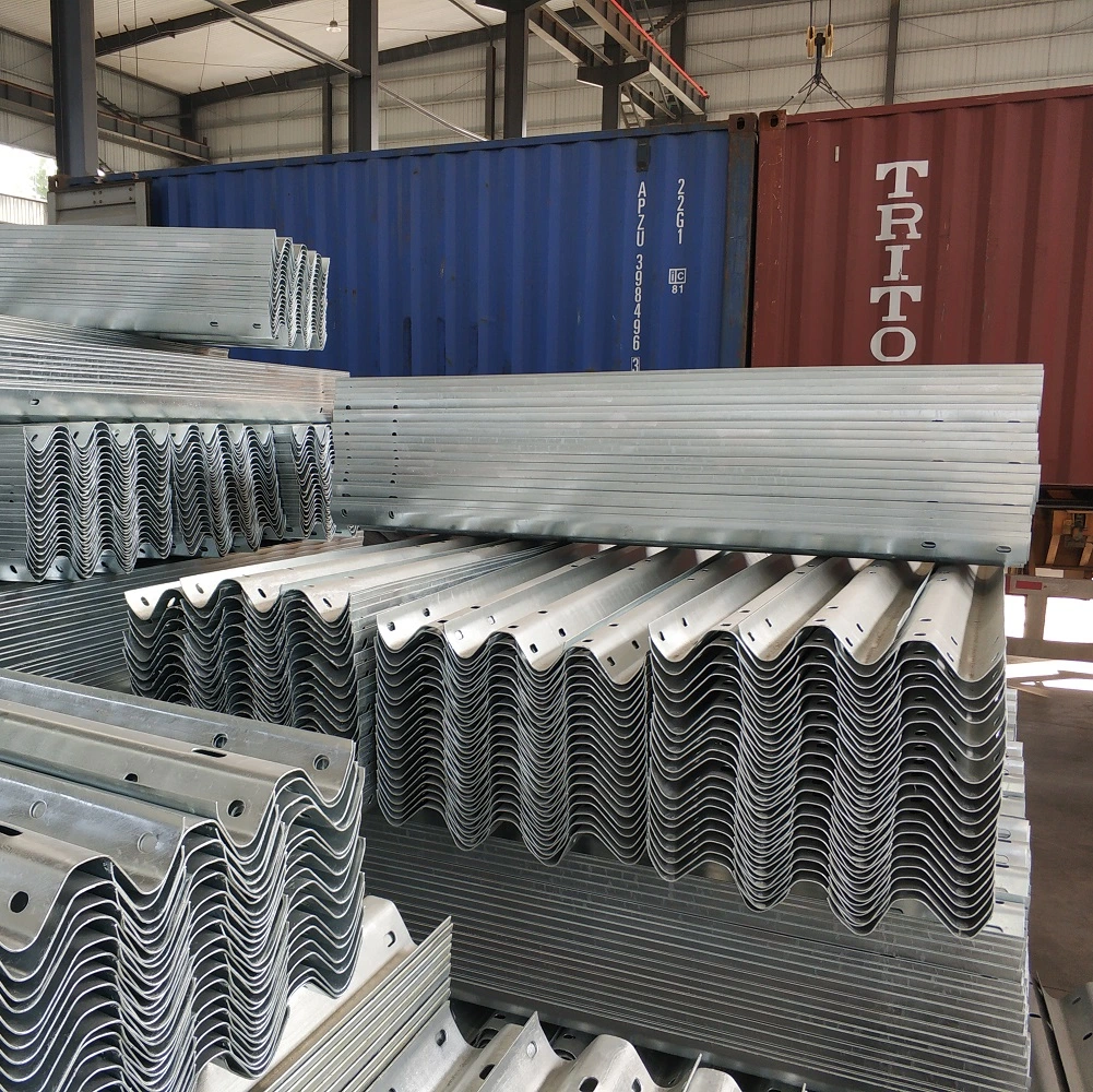 Hot DIP Galvanized Flex Beam Highway Guardrail Crash Barrier