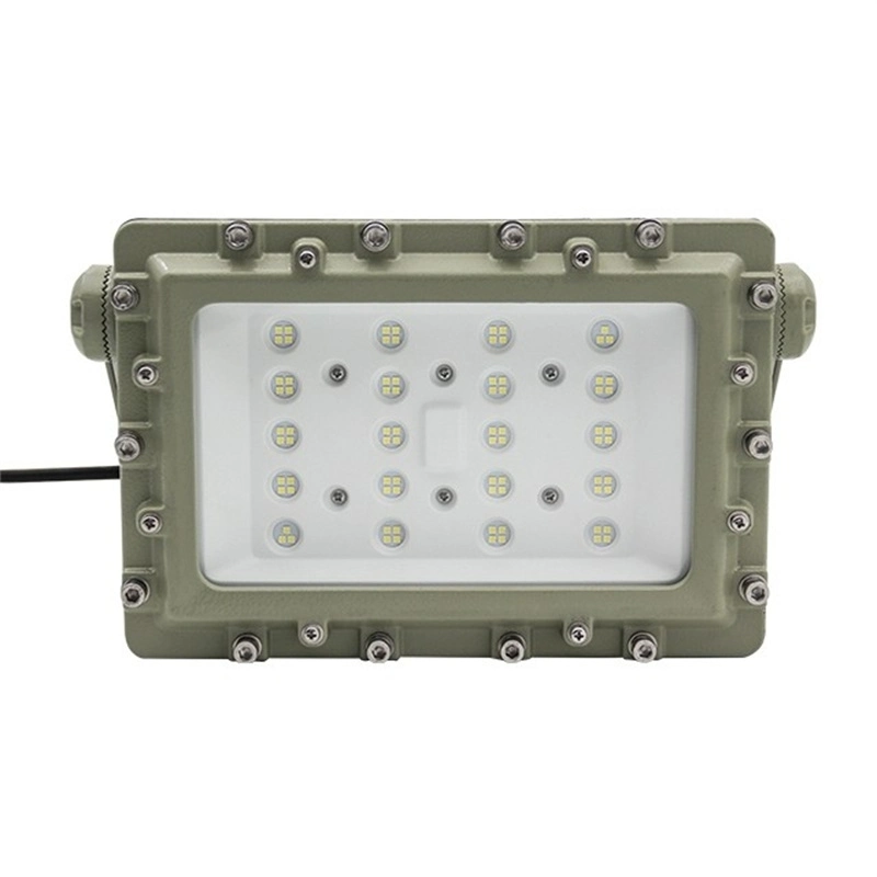 Lampe LED antidéflagrante pour éclairage de zone dangereuse Atex Gas Station Flood Light 100W-240W Fixtures d'éclairage de zone dangereuse ignifuges