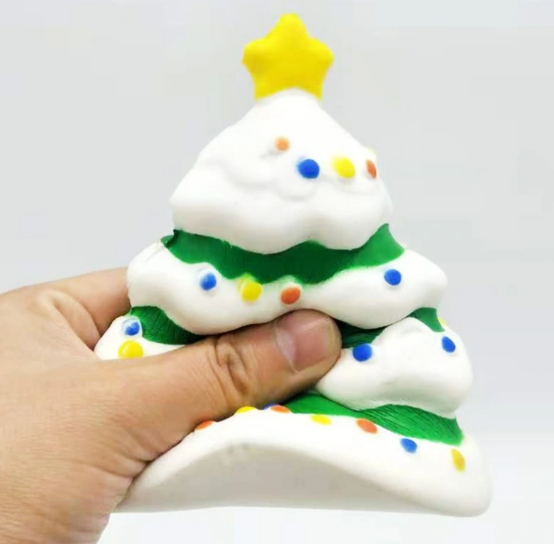 Christmas Slow Rising Squishy Christmas Tree Stress Relief Toys Kids Gift