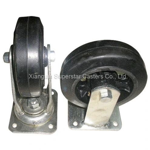 6in Heavy Duty Rubber Caster Wheel for American Style (MR62S)