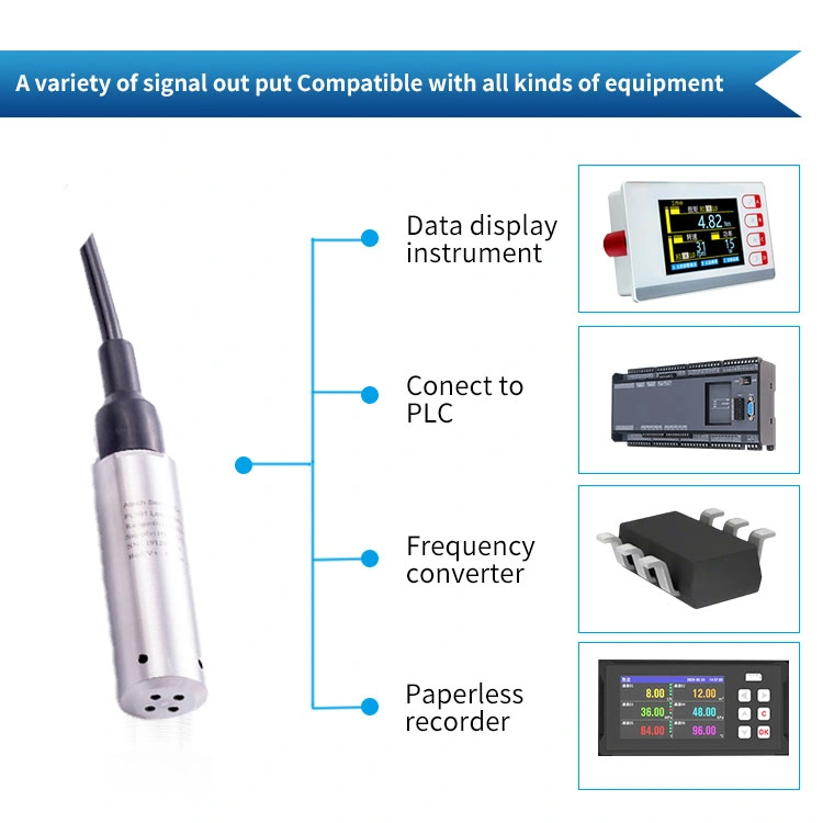 Stainless Steel Industrial Level Measuring Instruments 4-20mA 0.5-4.5V S