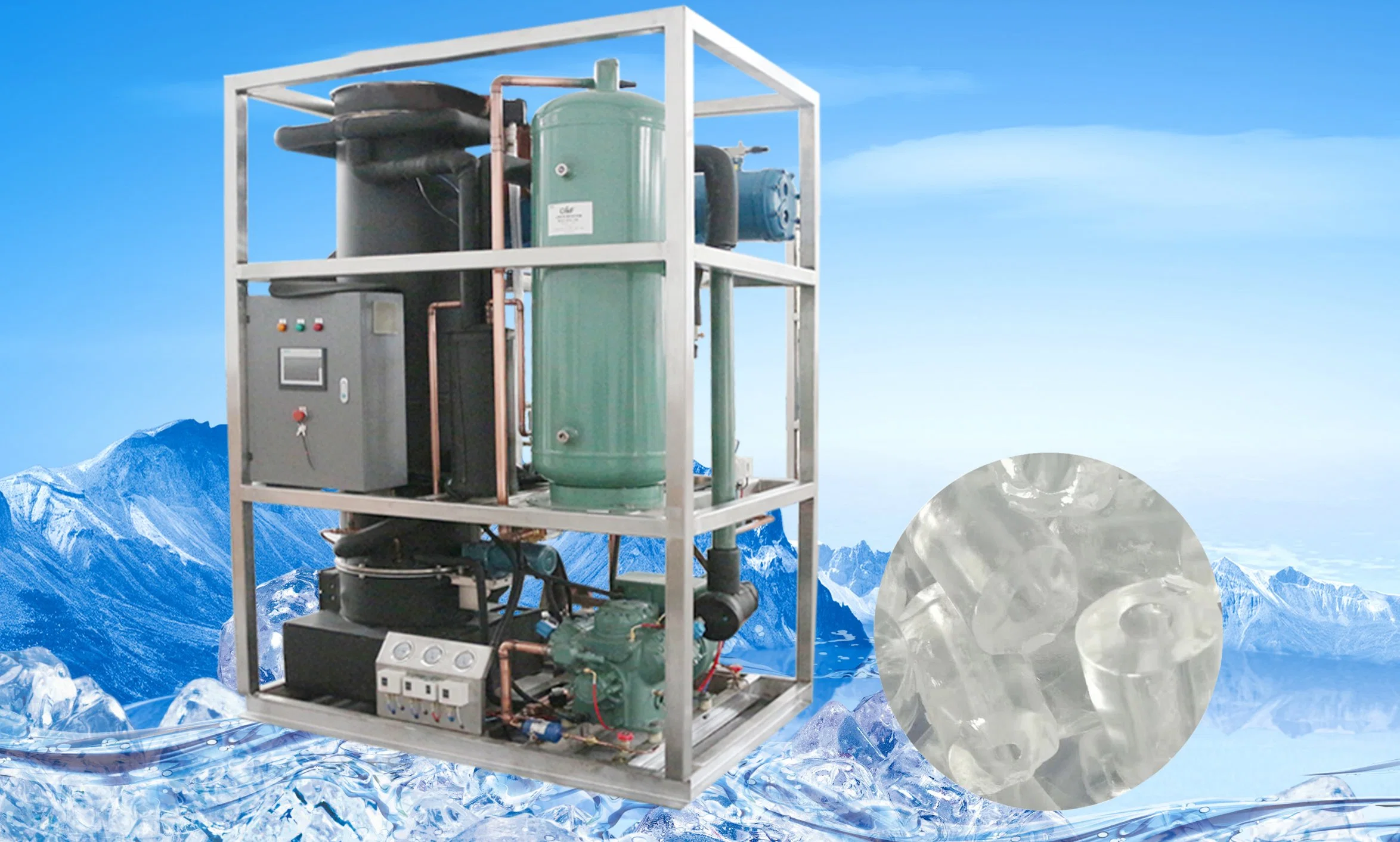 5 Tons China Products Crystal Tube Ice Making Machine Ice Maker Machine