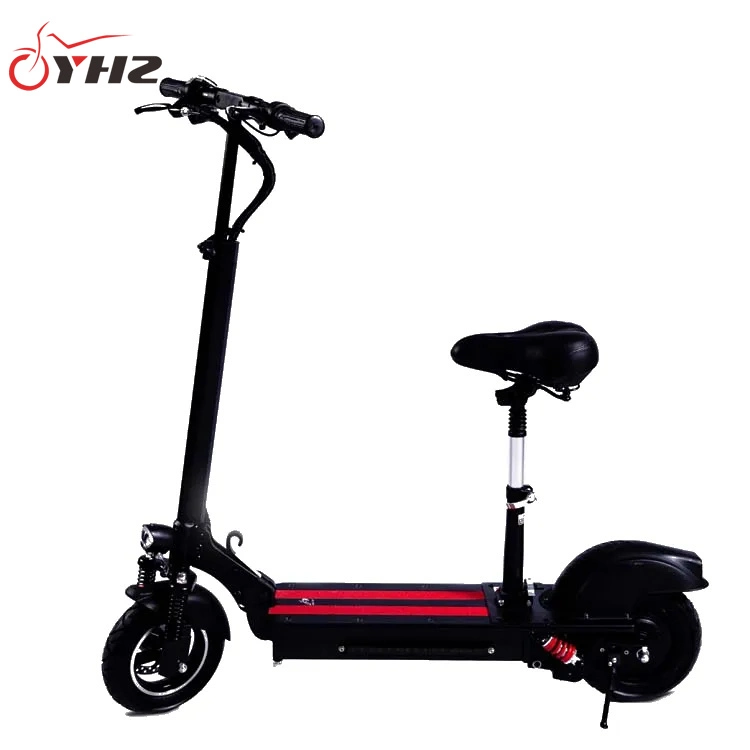 Adult with Seat Lithium Battery 500W Brushless Motor Skateboard Electric Stepper Scooter