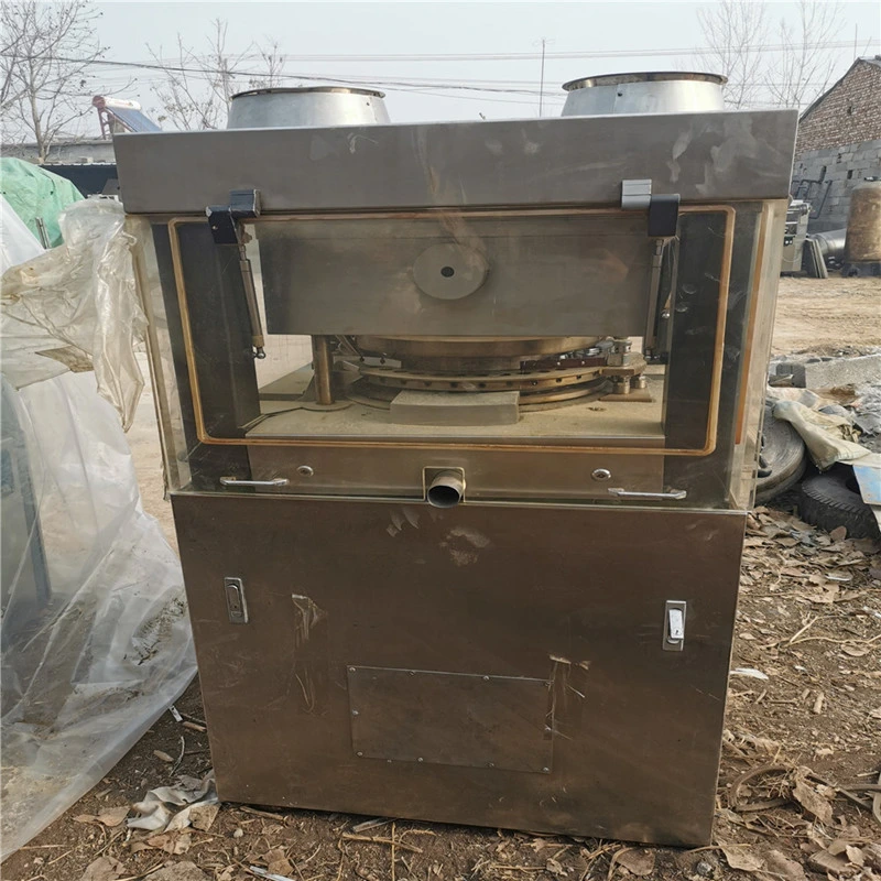 Used Stainless Steel Single-Punch Rotary Double-Sided Discharge Tablet Press