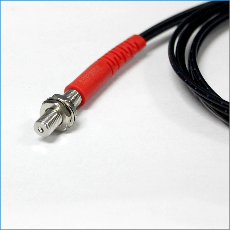 Customize M6 Diffuse Reflective Digital Fiber Optic Sensor