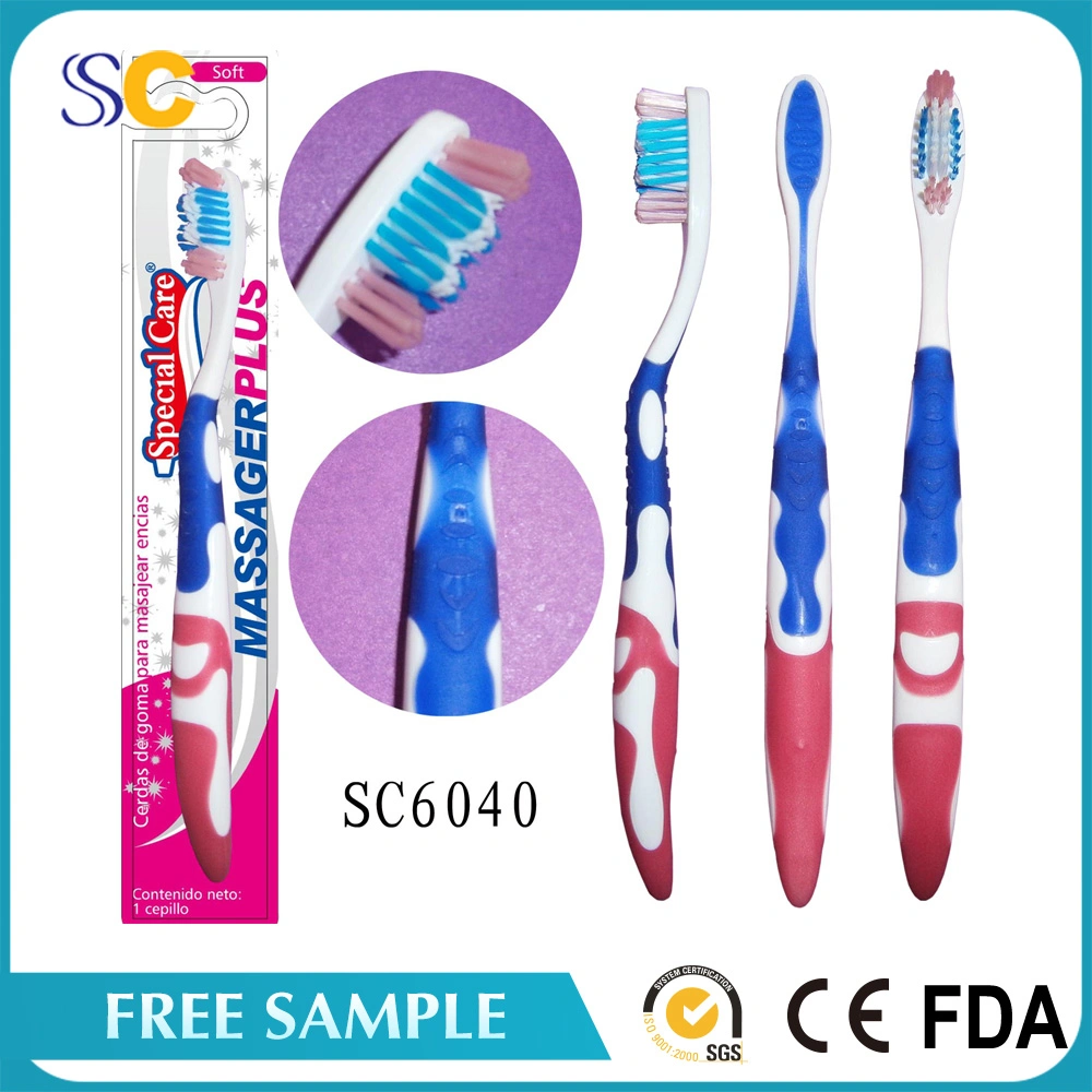 Wholesale Colourful Design Adult Toothbrush