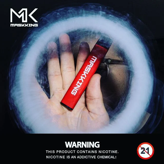 Maskking Electronic Cigarettes High Gt Disposable/Chargeable Vape Pen, AAA 370mAh Battery, Aluminum Alloy + PC Mouthpiece