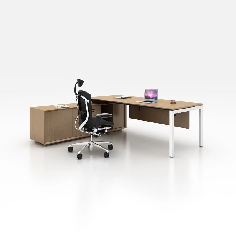 China Wholesale/Supplier Luxury Manager Table Modern L Shape Executive Desk