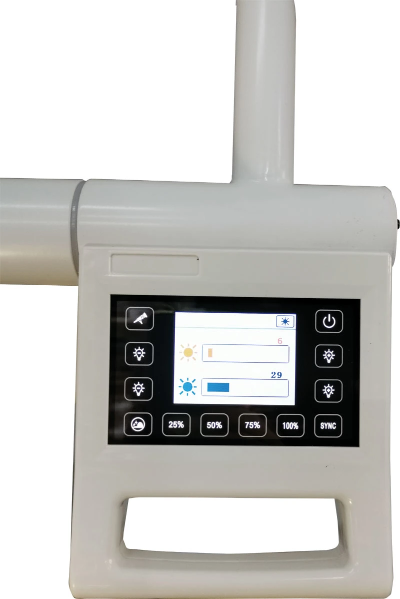 LED Operation Light Ks-7050 Dual Head with Triple Arm with Medical Grade Monitor