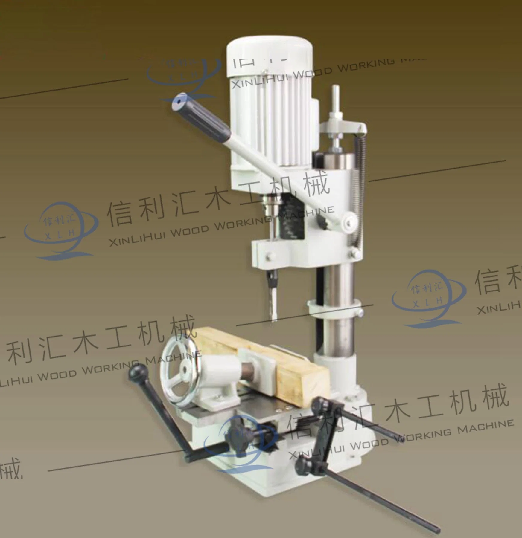 Small Vertical Chain Mortising Machine Blinking Machine 361/3816 Square Eye Machine Square Hole Machine Woodworking Machine Woodworking Drilling Machine