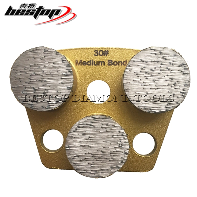 Outils en diamant Bestop trapèze avec 3 boutons